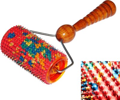 Массажер механический Ляпко Валик большой игольчатый 5мм