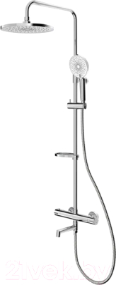 Душевая система со смесителем Milardo Ideal Spa ILSSBTHM06 - фото