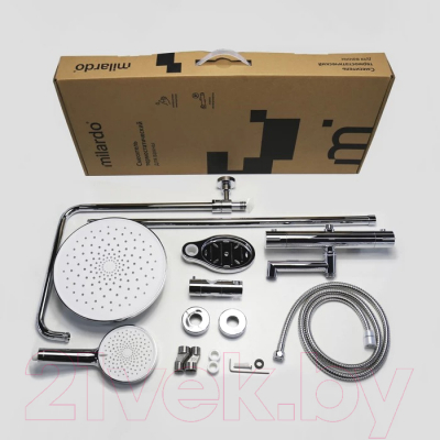 Душевая система со смесителем Milardo Ideal Spa ILSSBTHM06