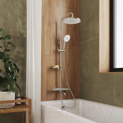 Душевая система со смесителем Milardo Ideal Spa ILSSBTHM06