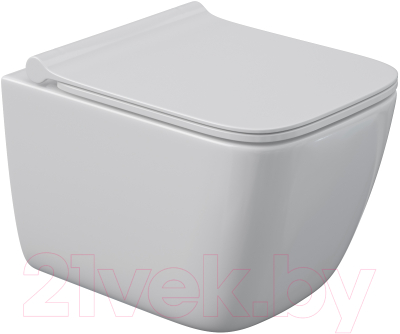 Унитаз подвесной с инсталляцией Berges Quattro S Rimless / 043364