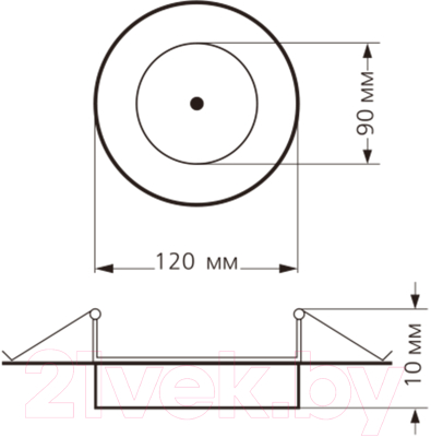 Точечный светильник SmartBuy SBL-26MT-GX53