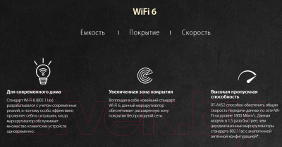 Беспроводной маршрутизатор Asus RT-AX52