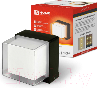 Бра уличное INhome BARREL-7B 7Вт 3000К IP54 / 4690612051932