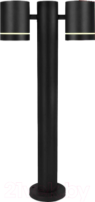 Светильник уличный INhome P600R-ЦИЛИНДР-2GX53-NL-BL / 4690612052939 - фото