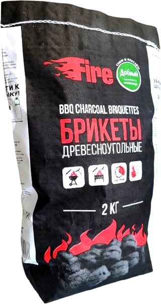 Угольные брикеты Бел-Брикет 2кг - фото