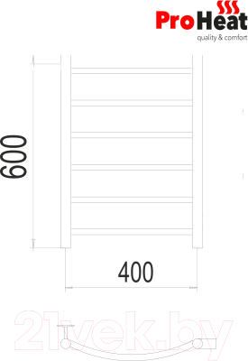 Полотенцесушитель водяной ProHeat Classic 40х60