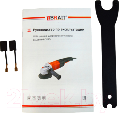 Угловая шлифовальная машина Brait BAG150BNRC