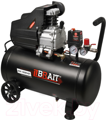 Воздушный компрессор Brait KM-1500/42 - фото