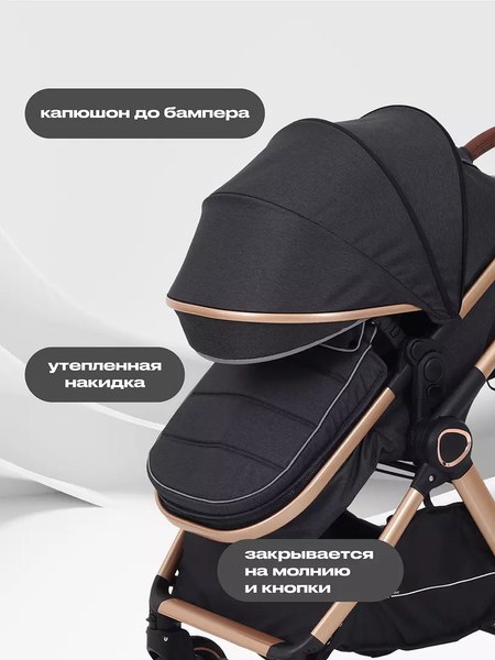 Детская универсальная коляска Rant Basic Roller Gold 2 в 1 / RA161 