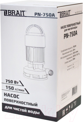 Поверхностный насос Brait PN-750A