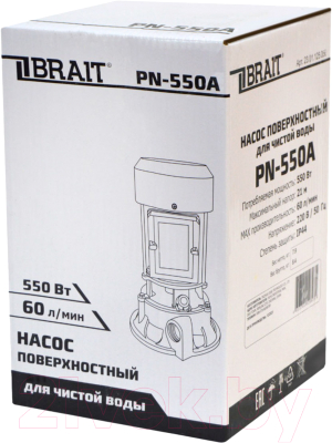 Поверхностный насос Brait PN-550A
