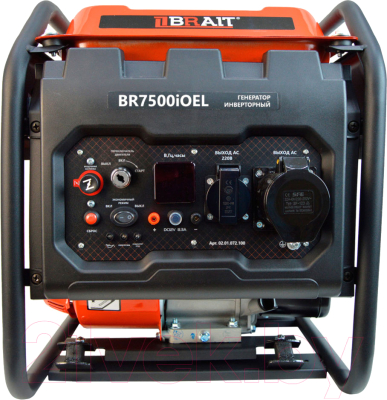 Инверторный генератор Brait BR7500iOL
