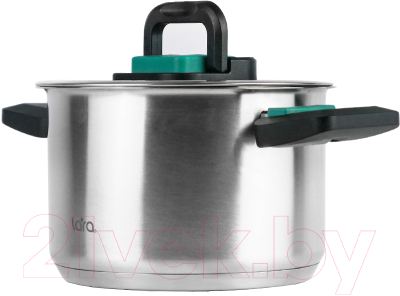 Кастрюля Lara Изумруд LR02-242