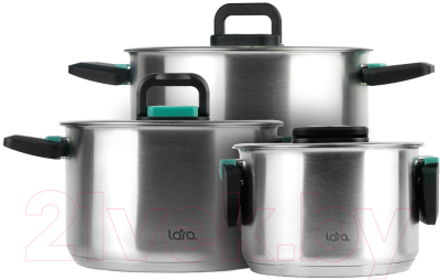 Набор кастрюль Lara LR02-123