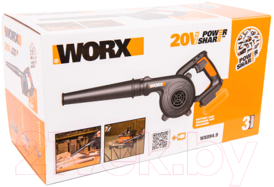 Воздуходувка аккумуляторная Worx WX094.9