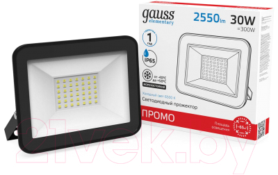 Прожектор Gauss Elementary / 613100330P