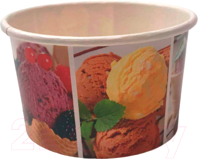 Набор бумажных стаканов Gecko 330мл - фото