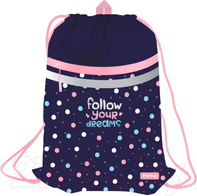 Мешок для обуви Berlingo Colored Dots / SB-EXPL-1011 - фото