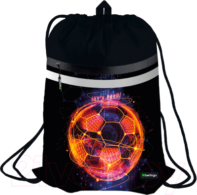Мешок для обуви Berlingo Football Winner / SB-EX-1004 - фото