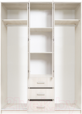 Шкаф-купе Рэйгрупп 160 VH Elza EL-01.01 (ясень снежный)