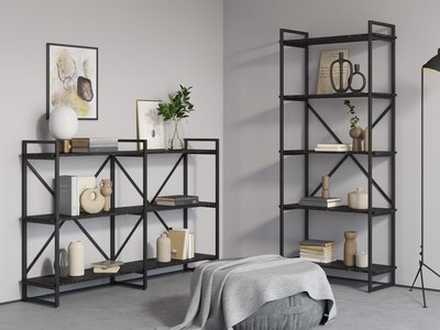 Стеллаж Loftyhome Мальборк Рант 160 / 1628076