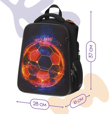 Школьный рюкзак Berlingo Expert. Football Winner / RU-EX-1004