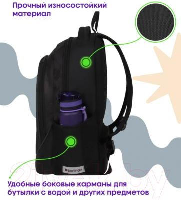 Школьный рюкзак Berlingo U4. Military Style / RU-U4-1066