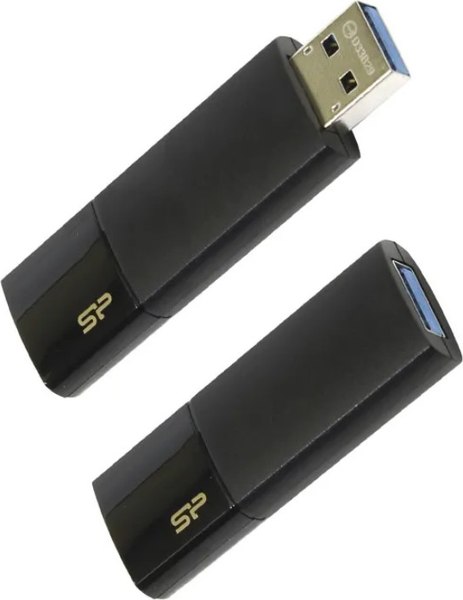 USB flash накопитель Silicon Power Blaze B05 16GB Black (SP016GBUF3B05V1K)