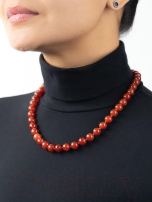 Бусы Wolves Сердолик 3061