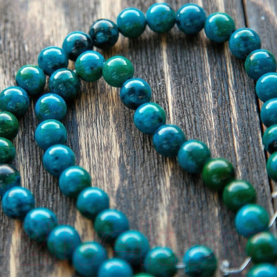 Бусы Wolves Хризоколла 3064