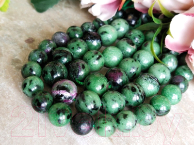 Бусы Wolves Цоизит 3065