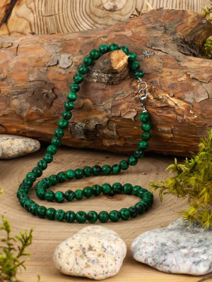 Бусы Wolves Малахит 3079