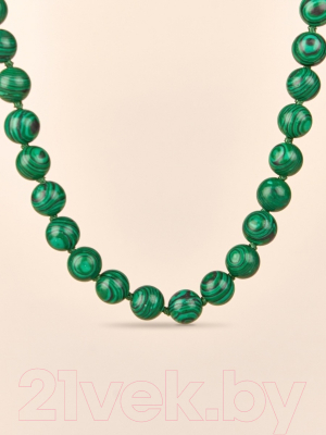 Бусы Wolves Малахит 3079