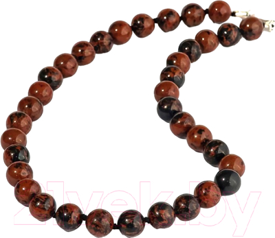 Бусы Wolves Обсидиан 3081 - фото