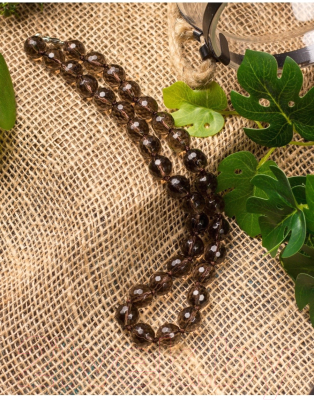 Бусы Wolves Раухтопаз 3082