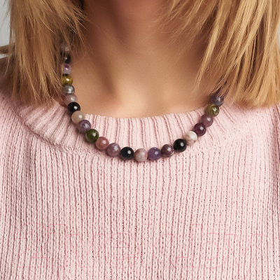 Бусы Wolves Турмалин 3087