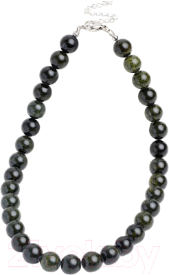 Бусы Wolves Змеевик 3095 - фото