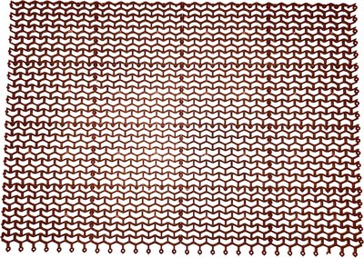 Коврик грязезащитный Ковропласт Волна