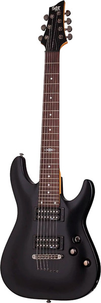 Электрогитара Schecter SGR C-7 BLK - фото