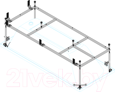 Каркас Cezares ECO-175-75-MF-R - фото