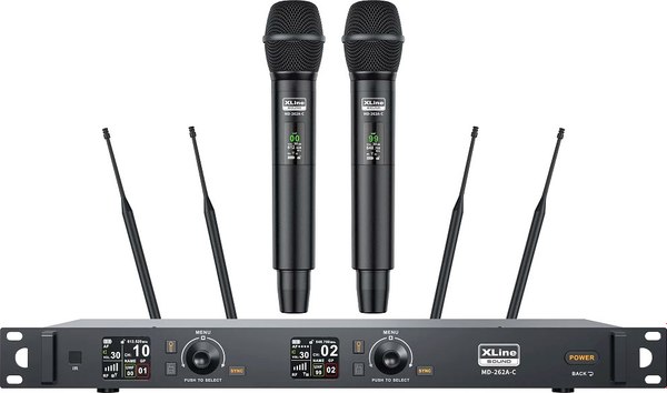Радиосистема микрофонная XLine MD-262A-C - фото