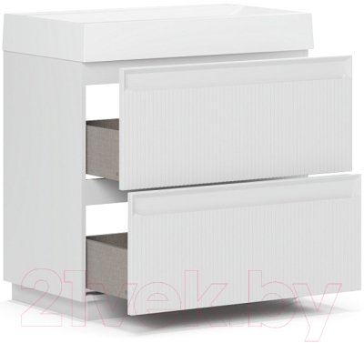 Тумба под умывальник Belux Базель Н 80-02