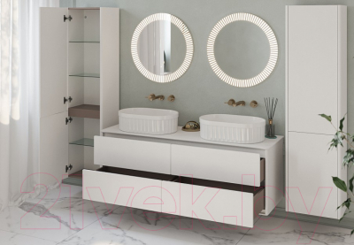 Шкаф-пенал для ванной Belux Джаз ПН 40