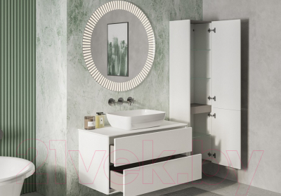 Шкаф-пенал для ванной Belux Джаз ПН 40