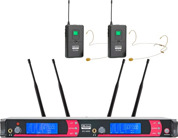 Радиосистема микрофонная XLine MD-968B - фото
