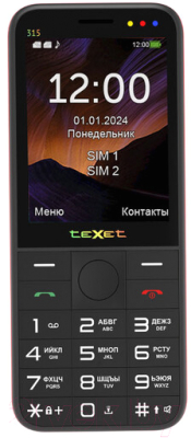 Мобильный телефон Texet TM-315