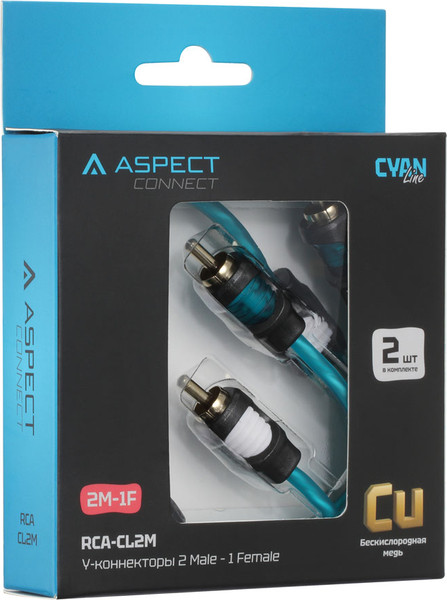 Кабель ASPECT RCA-CL2M