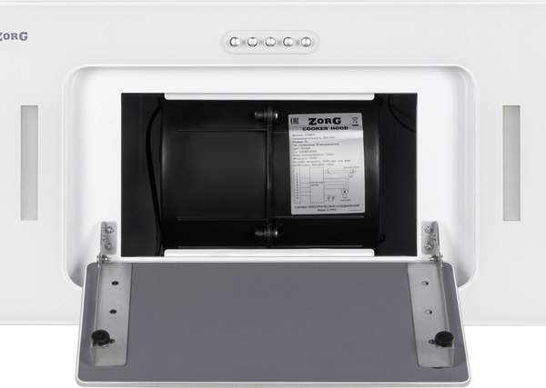 Вытяжка скрытая ZORG Cendy 1060 60 M WH