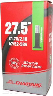 Камера для велосипеда Chaoyang 27.5x1.75/2.10 AV-48MM / Y130303  - фото